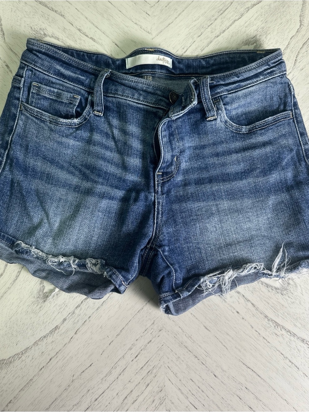 KanCan Blue Denim Distressed Women’s Shorts
